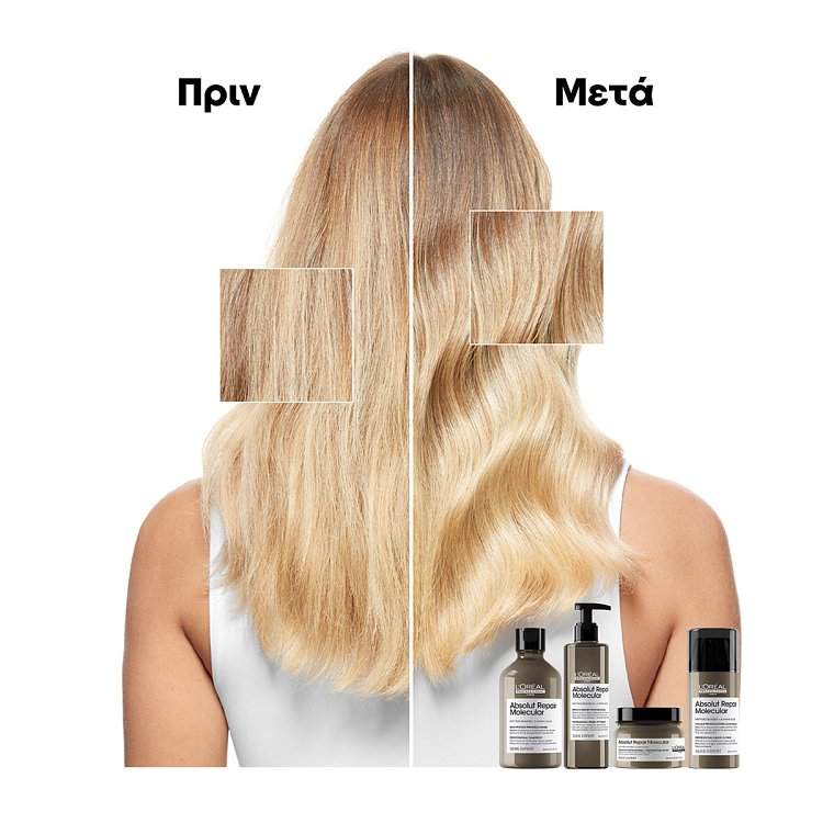 Absolut Repair Molecular Shampoo / Mask / Oil