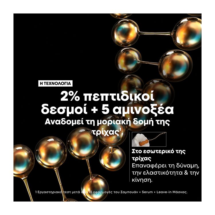 L'Oréal Absolut Repair Molecular Μάσκα Μοριακής Επανόρθωσης Για Ταλαιπωρημένα Μαλλιά 500ml