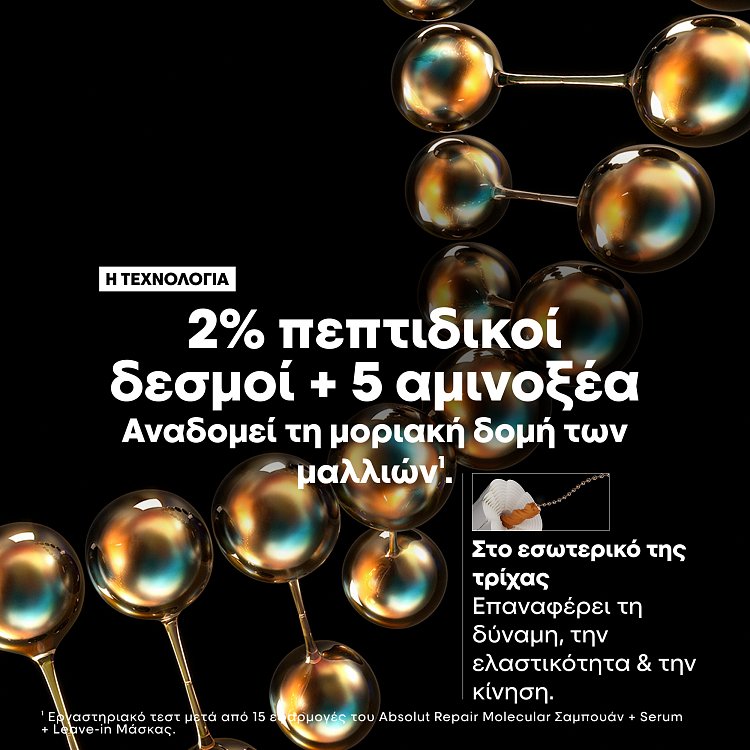 Absolut Repair Molecular Shampoo / Mask / Oil