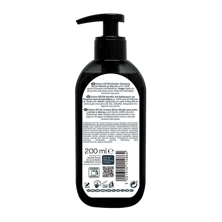 Bioten Detox Gel Καθαρισμού 200ml