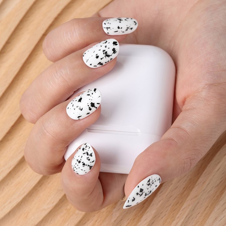 NO WIPE TOP COAT SHINY CONFETTI