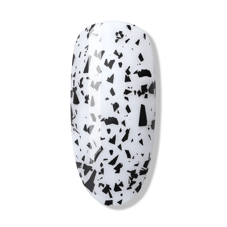 NO WIPE TOP COAT SHINY CONFETTI