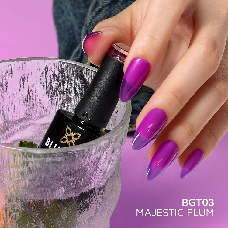 NO WIPE SMART TOP COAT - GLASS - MAJESTIC PLUM