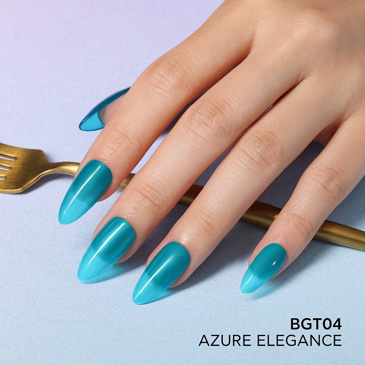 NO WIPE SMART TOP COAT - GLASS - AZURE ELEGANCE