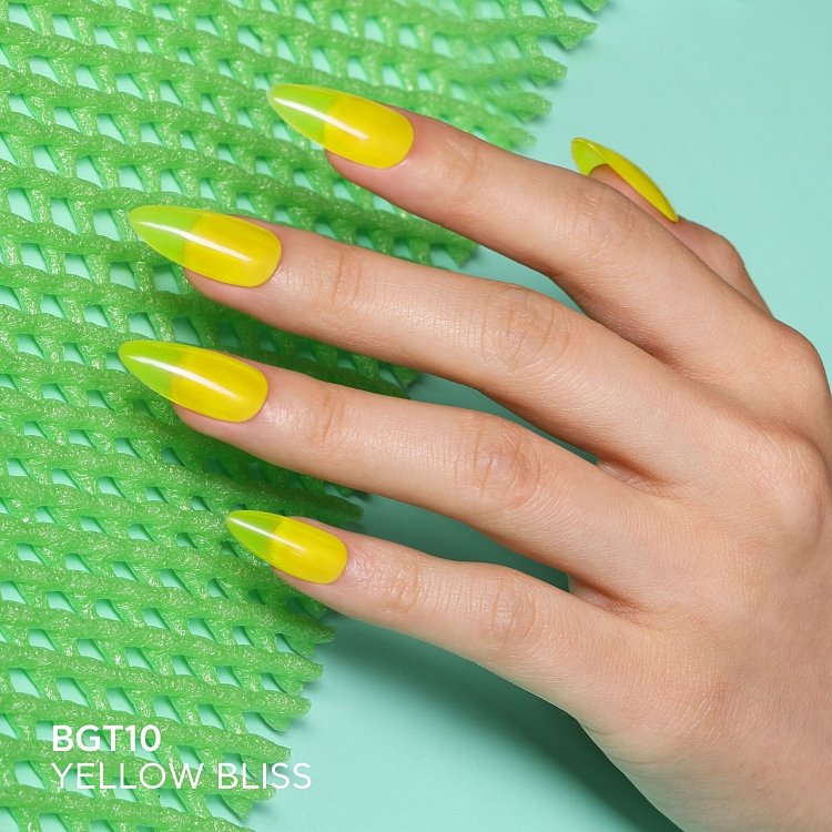 NO WIPE SMART TOP COAT - GLASS - YELLOW BLISS