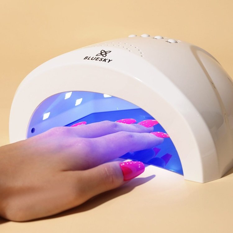 Nail lamp 48W（EU Plug) – White