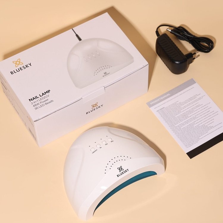 Nail lamp 48W（EU Plug) – White