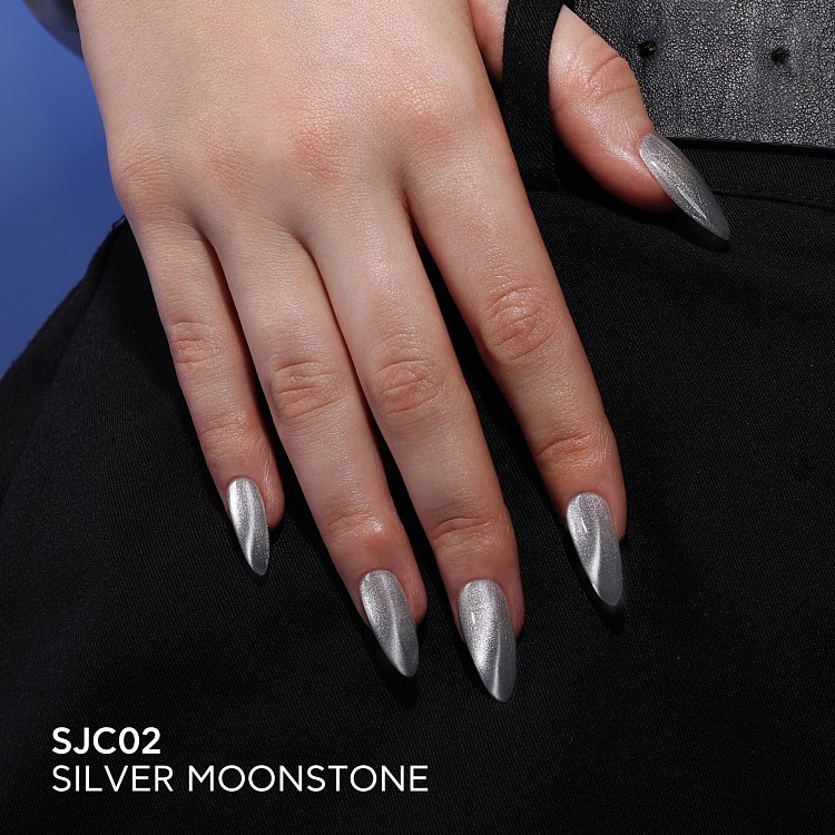 Silver Moonstone - SATIN CAT EYE COLLECTION