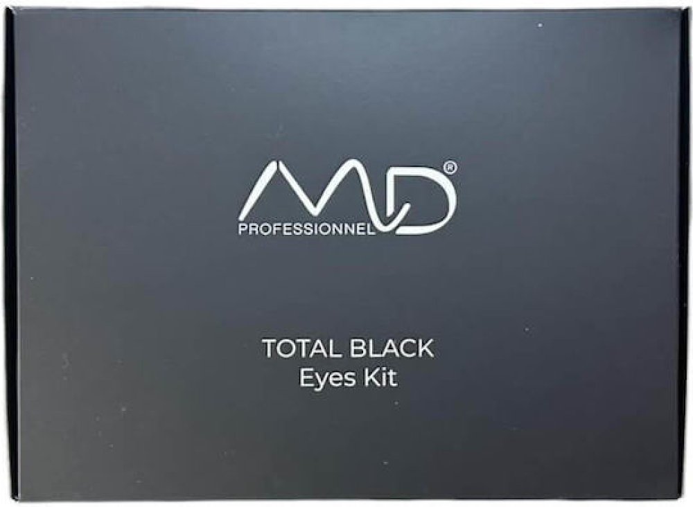 MD Professionnel "Total Black Eyes Kit" Σετ Μακιγιάζ για Μάτια & Φρύδια 4τμχ