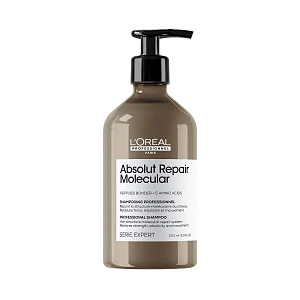 L'Olear Absolut Repair Molecular Σαμπουάν Μοριακής Επανόρθωσης Χωρίς Θειικά Άλατα για Ταλαιπωρημένα Μαλλιά 500ml