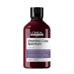 L'Oréal Professionnel Vitamino Color Spectrum Σαμπουάν 300ml  Με Μωβ Χρωστικές Για Ξανθά Μαλλιά