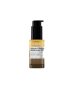 L’Oreal Absolut Repair Molecular Bi-Phase Oil Για Ταλαιπωρημένα Μαλλιά 30ml