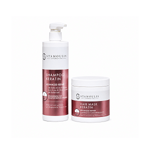 Θεραπεία Μαλλιών Keratin Infusion Μάσκα 500ml & Σαμπουάν 500ml