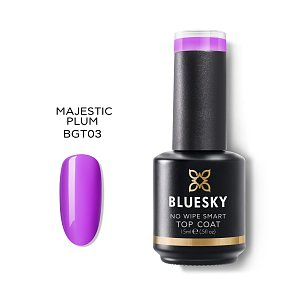 NO WIPE SMART TOP COAT - GLASS - MAJESTIC PLUM