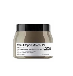 L'Oréal Absolut Repair Molecular Μάσκα Μοριακής Επανόρθωσης Για Ταλαιπωρημένα Μαλλιά 500ml
