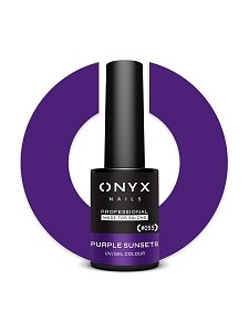 Onyx ημιμόνιμο βερνίκι 055 Purple Sunsets 7ml
