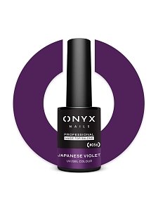 Onyx ημιμόνιμο βερνίκι 056 Japanese Violet 7ml