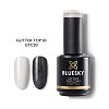 NO WIPE TOP COAT-MULTY GLITTER