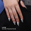Silver Moonstone - SATIN CAT EYE COLLECTION